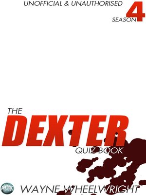 cover image of The Dexter Quiz Book, Season 4